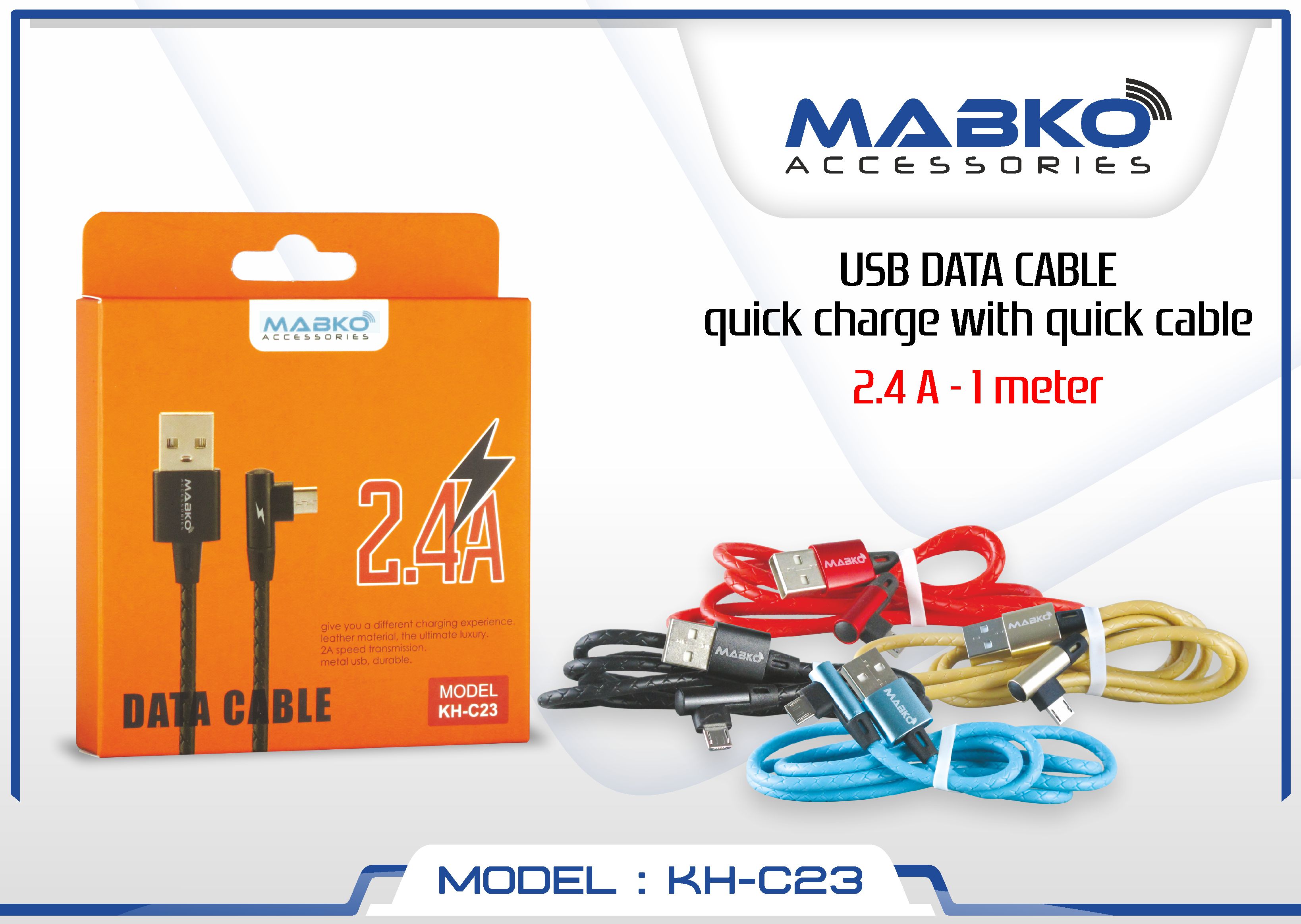 MABKO CABLE 2.4 A KH-C23